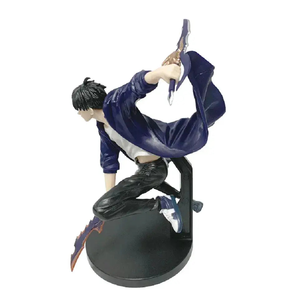 Sung Jinwoo Anime Figure, Solo Leveling Shadow Monarch King Action Figurines 18 CM - ToylandEU