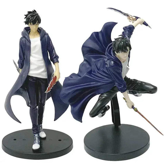  Solo Leveling Sung Jinwoo Shadow Monarch Figures Deluxe -  ToylandEU™