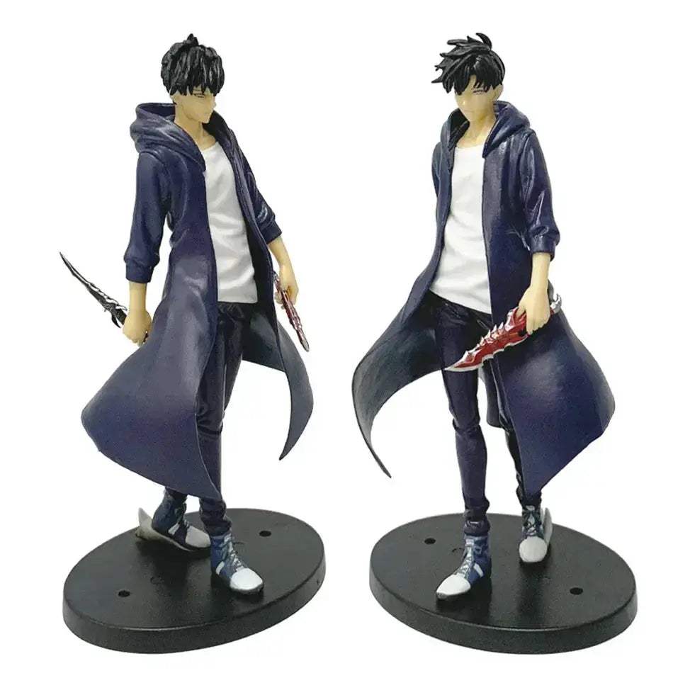 Solo Leveling Sung Jinwoo Shadow Monarch Figures Two Variations - ToylandEU