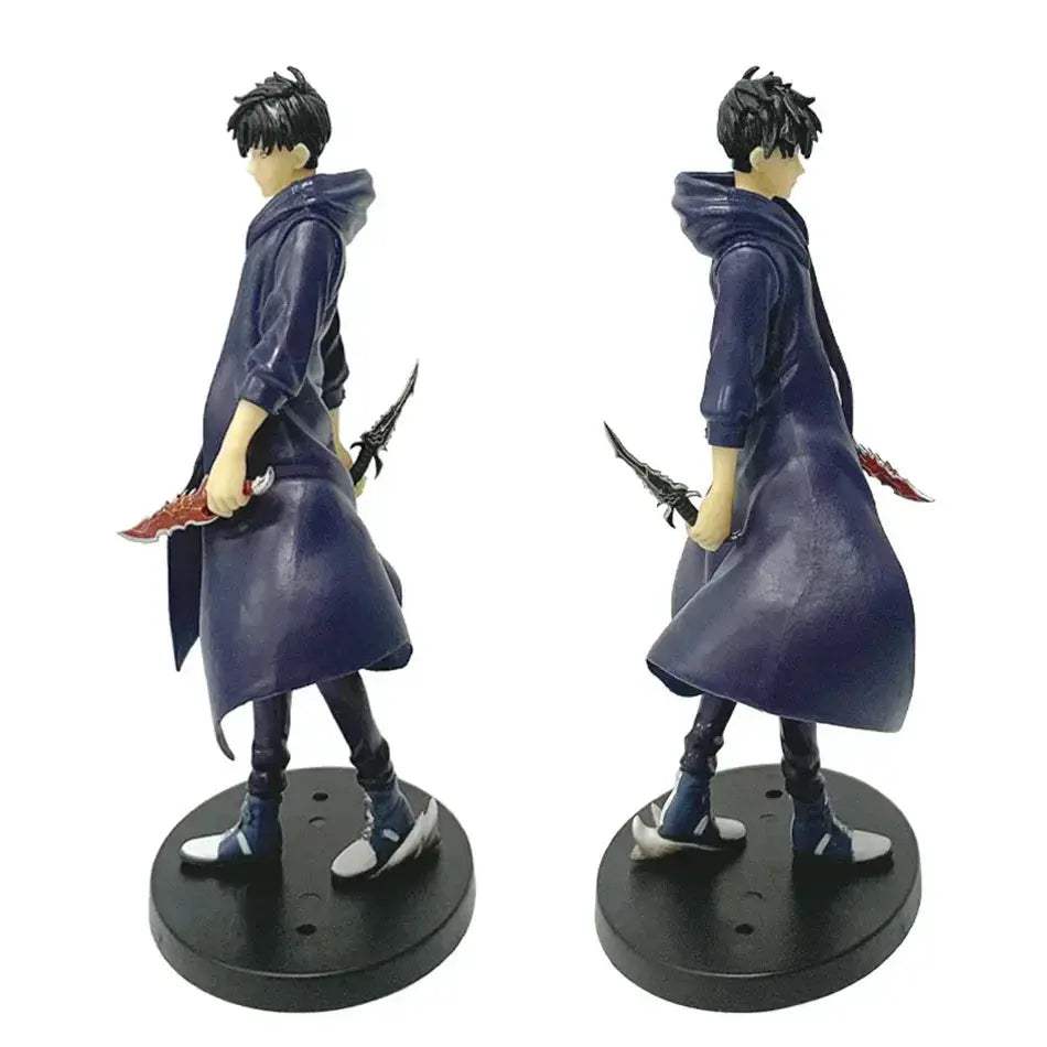 Solo Leveling Sung Jinwoo Shadow Monarch Figures Two Variations - ToylandEU