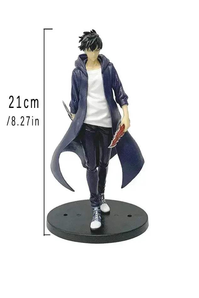 Solo Leveling Sung Jinwoo Shadow Monarch Figures Two Variations - ToylandEU