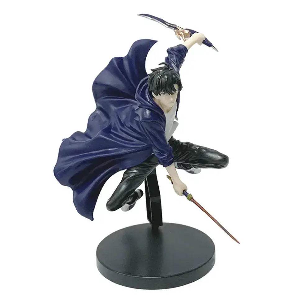 Solo Leveling Sung Jinwoo Shadow Monarch Figures Two Variations - ToylandEU