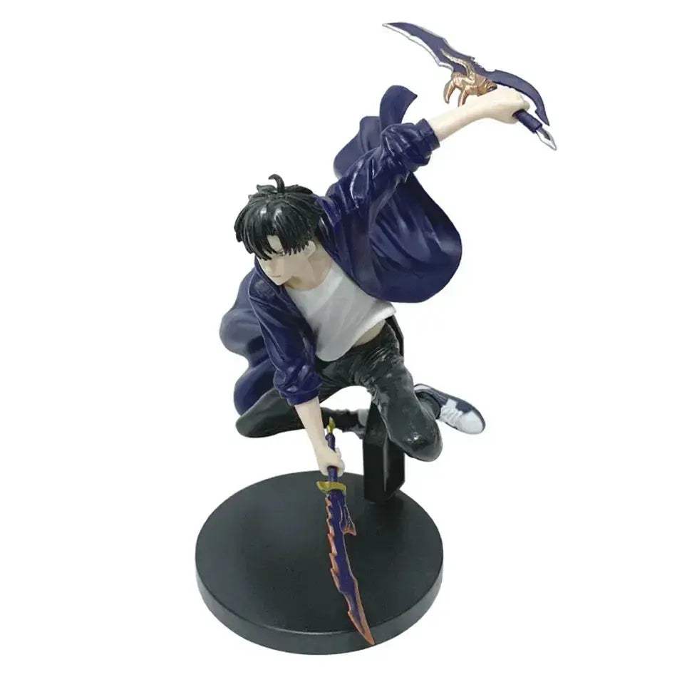 Solo Leveling Sung Jinwoo Shadow Monarch Figures Two Variations - ToylandEU