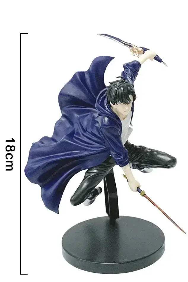 Solo Leveling Sung Jinwoo Shadow Monarch Figures Two Variations - ToylandEU