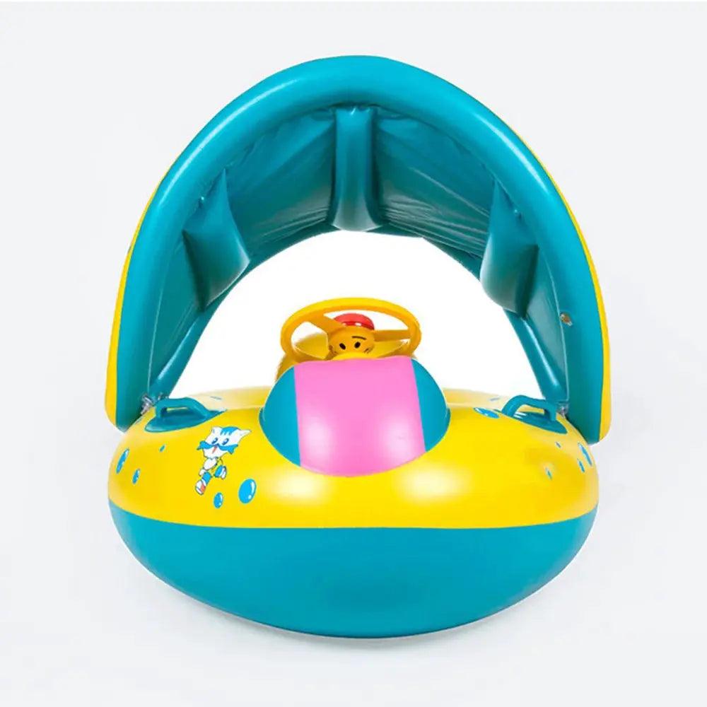  Sunshade Baby Pool Float Steering Wheel For Toddlers -  ToylandEU™