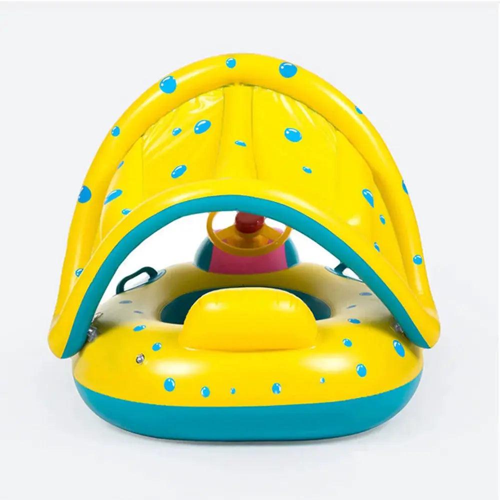  Sunshade Baby Pool Float Steering Wheel For Toddlers -  ToylandEU™