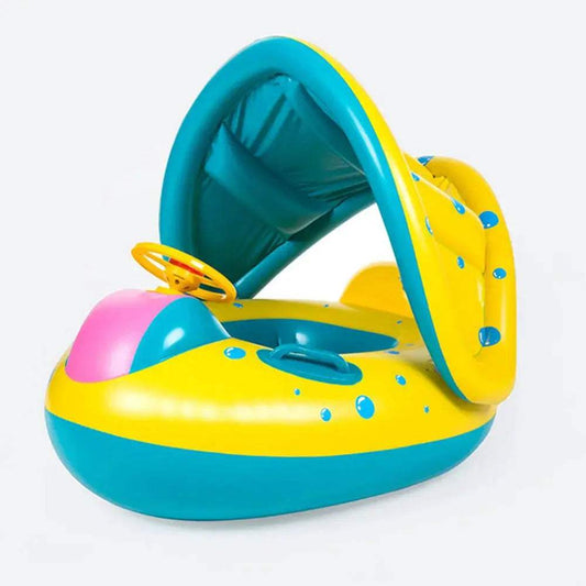  Sunshade Baby Pool Float Steering Wheel For Toddlers -  ToylandEU™