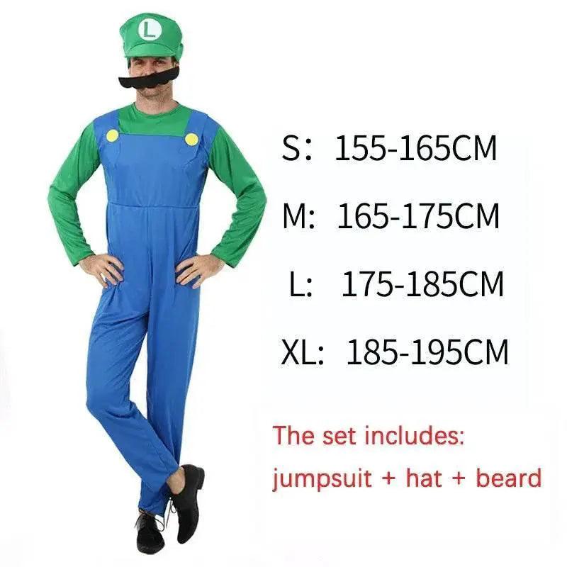  Super Bros Cosplay Costume - Fun Costume for All Ages -  ToylandEU™