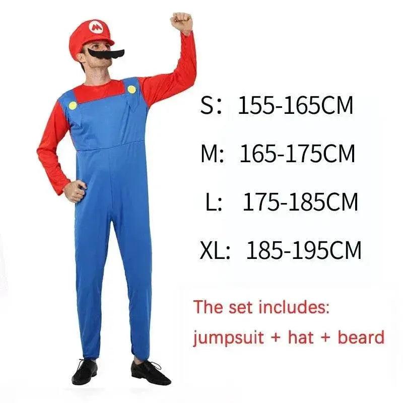  Super Bros Cosplay Costume - Fun Costume for All Ages -  ToylandEU™