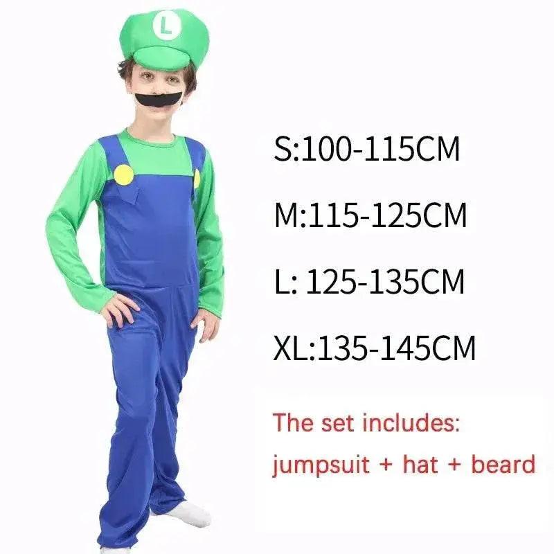  Super Bros Cosplay Costume - Fun Costume for All Ages -  ToylandEU™