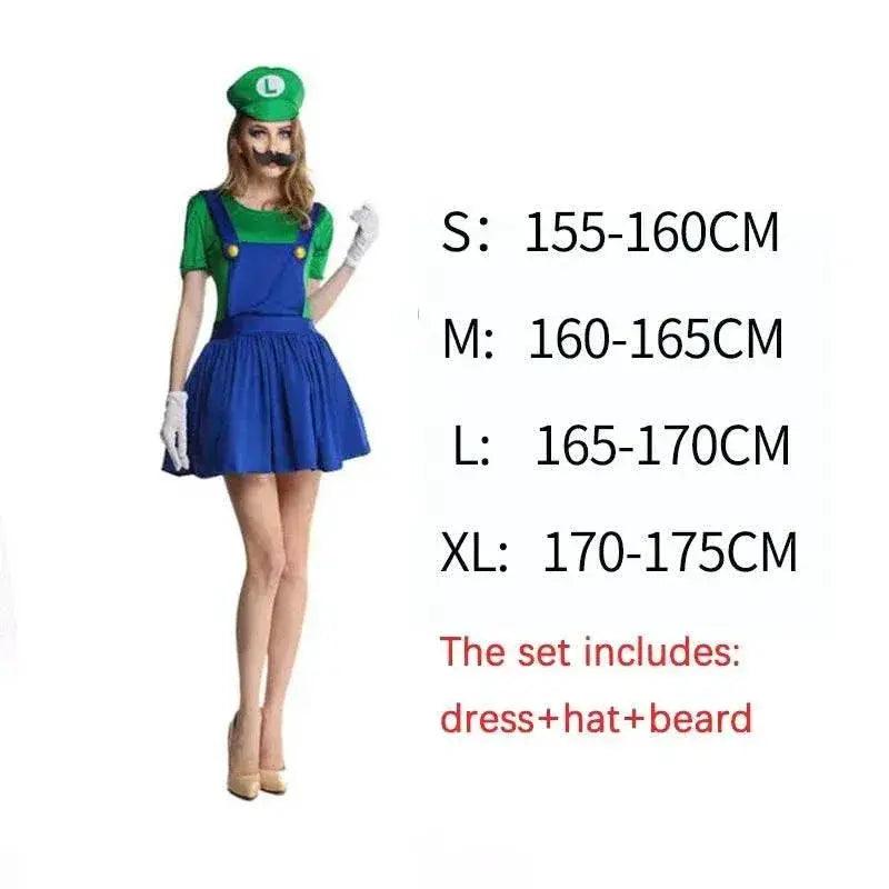  Super Bros Cosplay Costume - Fun Costume for All Ages -  ToylandEU™