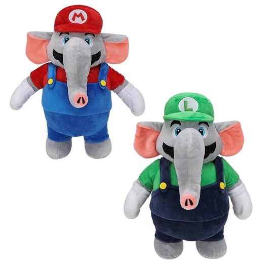 Super Elephant Plush Toy Set - Mario, Luigi & Friends! - ToylandEU