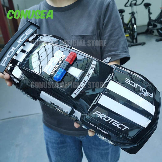 Super Fast Police RC Car 2.4GHz With Lights For Boys - ToylandEU