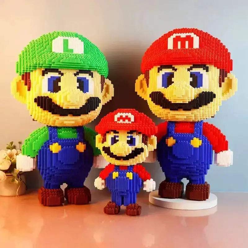 Super Mario 3D Block Puzzle Toy Educational Birthday Gift - ToylandEU