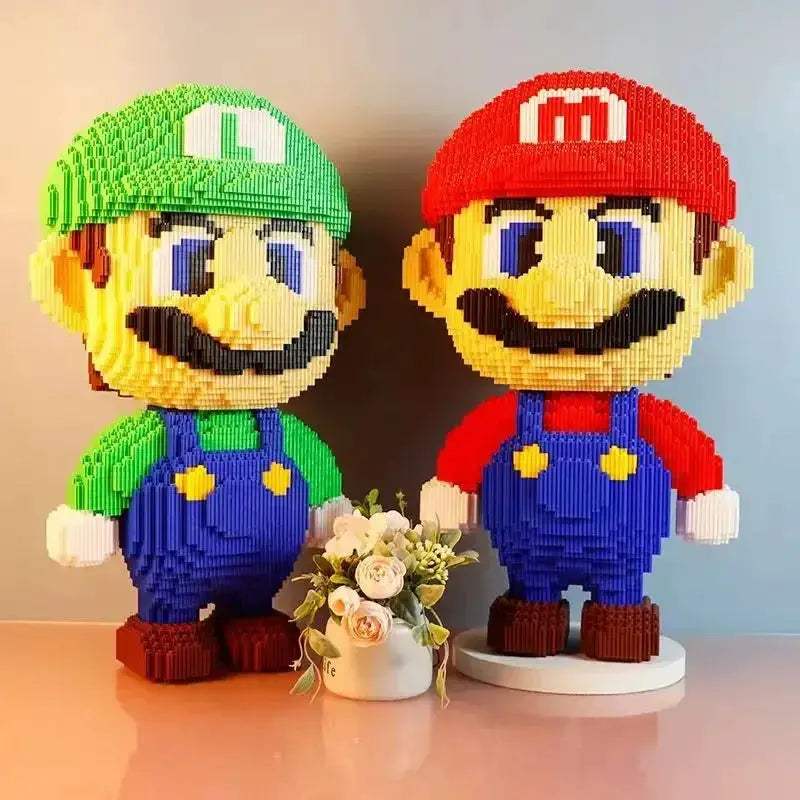 Super Mario 3D Block Puzzle Toy Educational Birthday Gift - ToylandEU