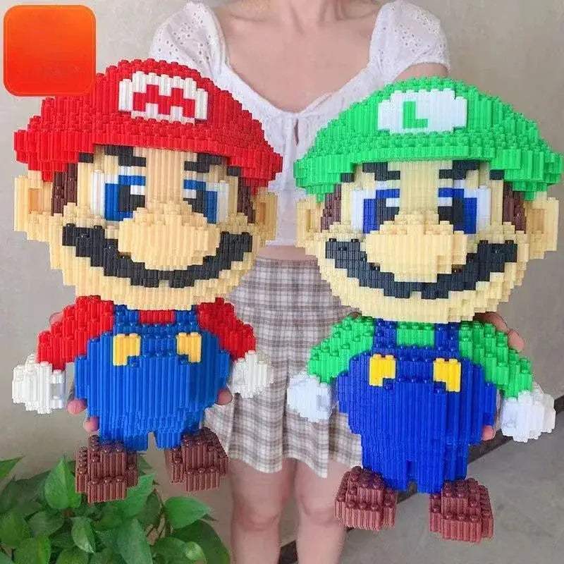 Super Mario 3D Block Puzzle Toy Educational Birthday Gift - ToylandEU