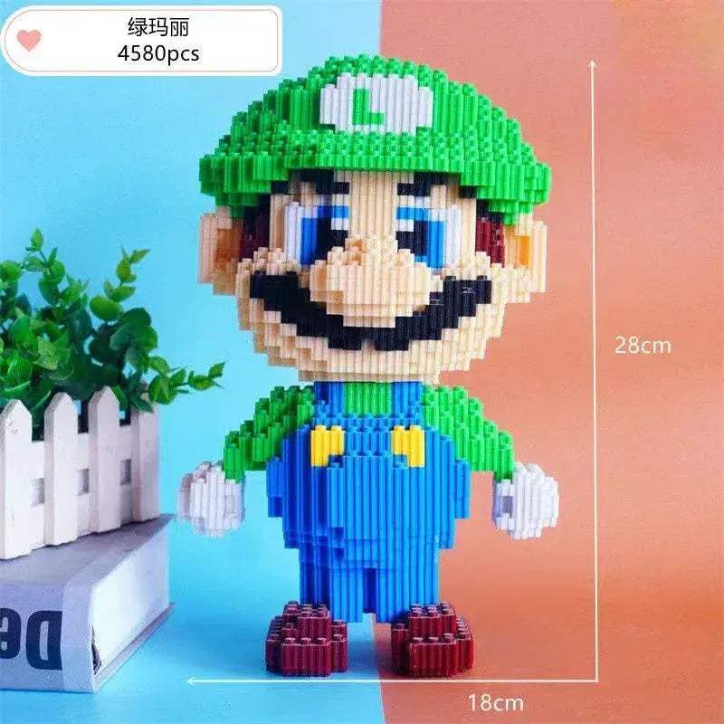 Super Mario 3D Block Puzzle Toy Educational Birthday Gift - ToylandEU