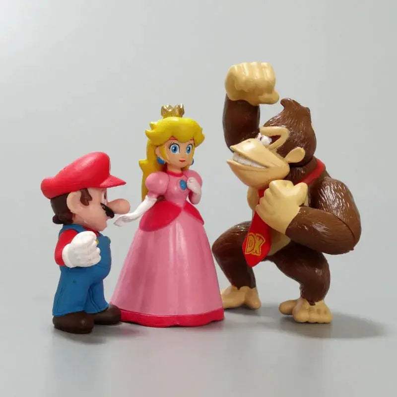 Super Mario Bros PVC Action Figure Set Perfect Birthday Gift - ToylandEU