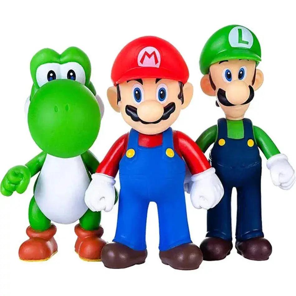  Super Mario Figures PVC Action Figures 12cm Collectible -  ToylandEU™