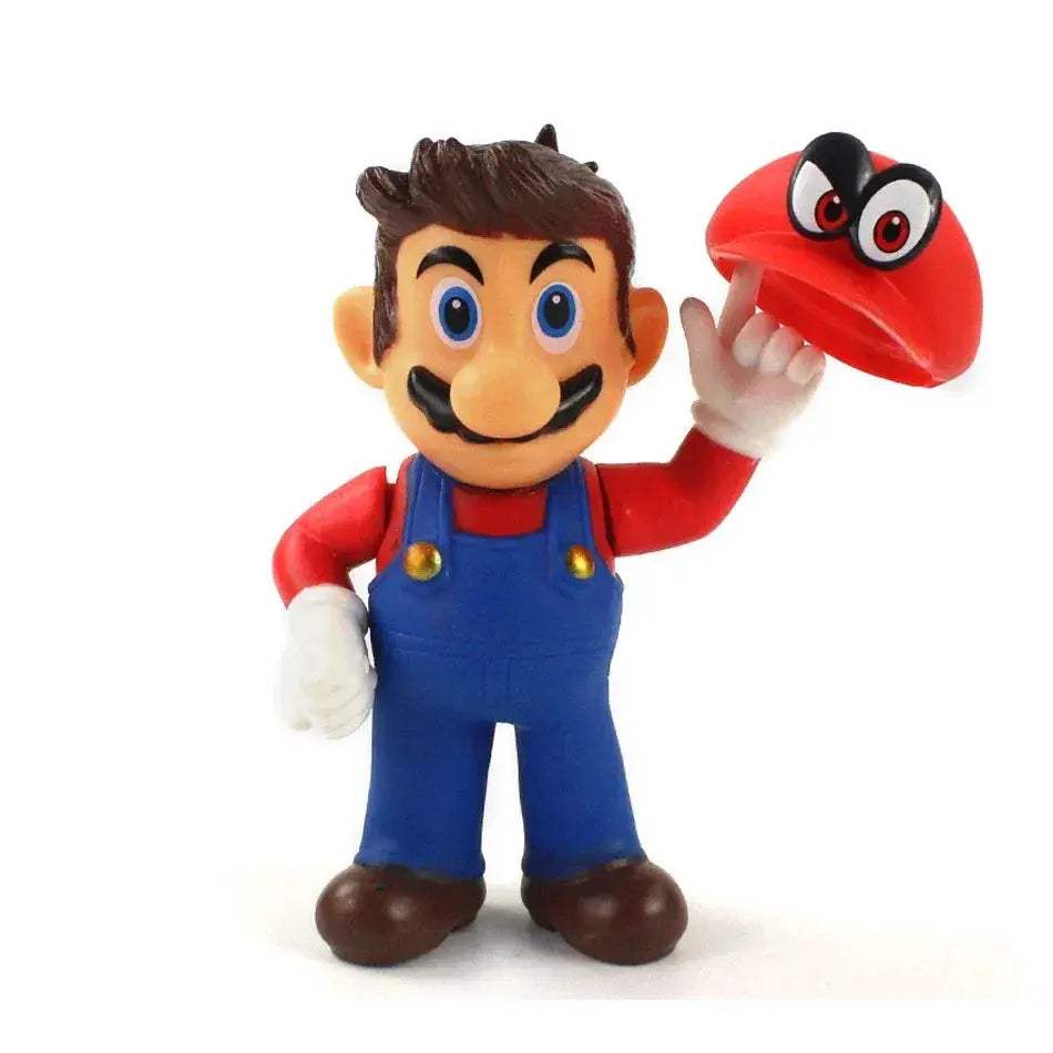 Super Mario Figures Set PVC Action Figures Collectible 12cm - ToylandEU