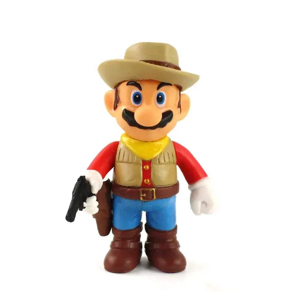 Super Mario Figures Set PVC Action Figures Collectible 12cm - ToylandEU