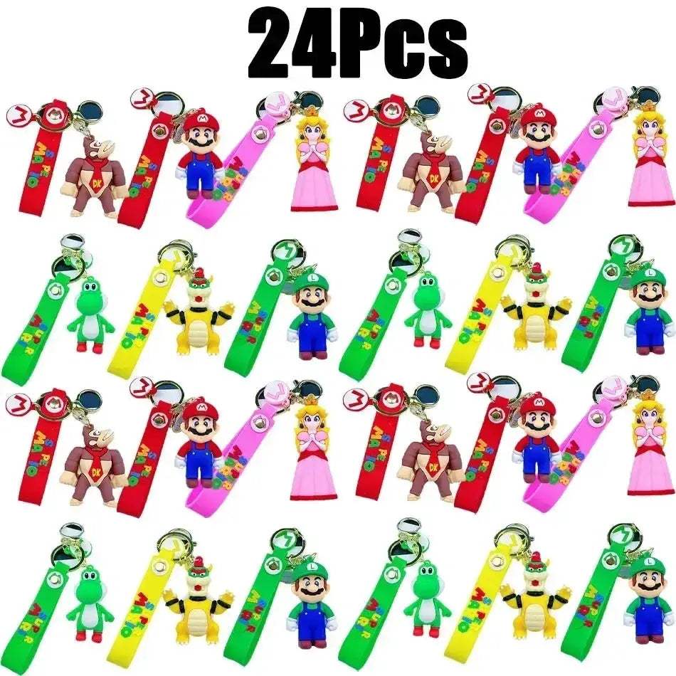 Super Mario Keychain Action Figure Cute Collectible Gift - ToylandEU