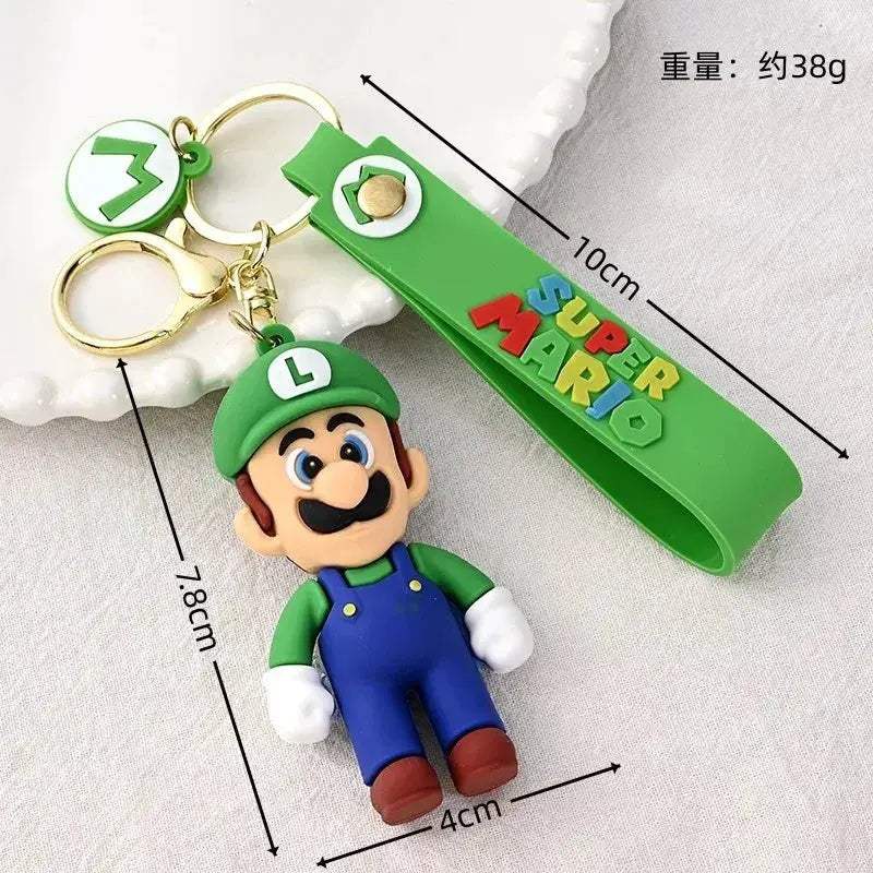 Super Mario Keychain Action Figure Cute Collectible Gift - ToylandEU
