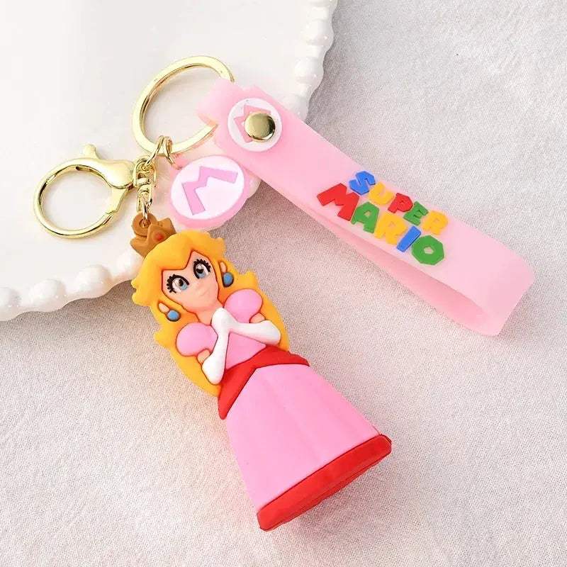 Super Mario Keychain Action Figure Cute Collectible Gift - ToylandEU