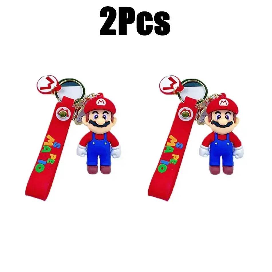 Super Mario Keychain Action Figure Cute Collectible Gift - ToylandEU