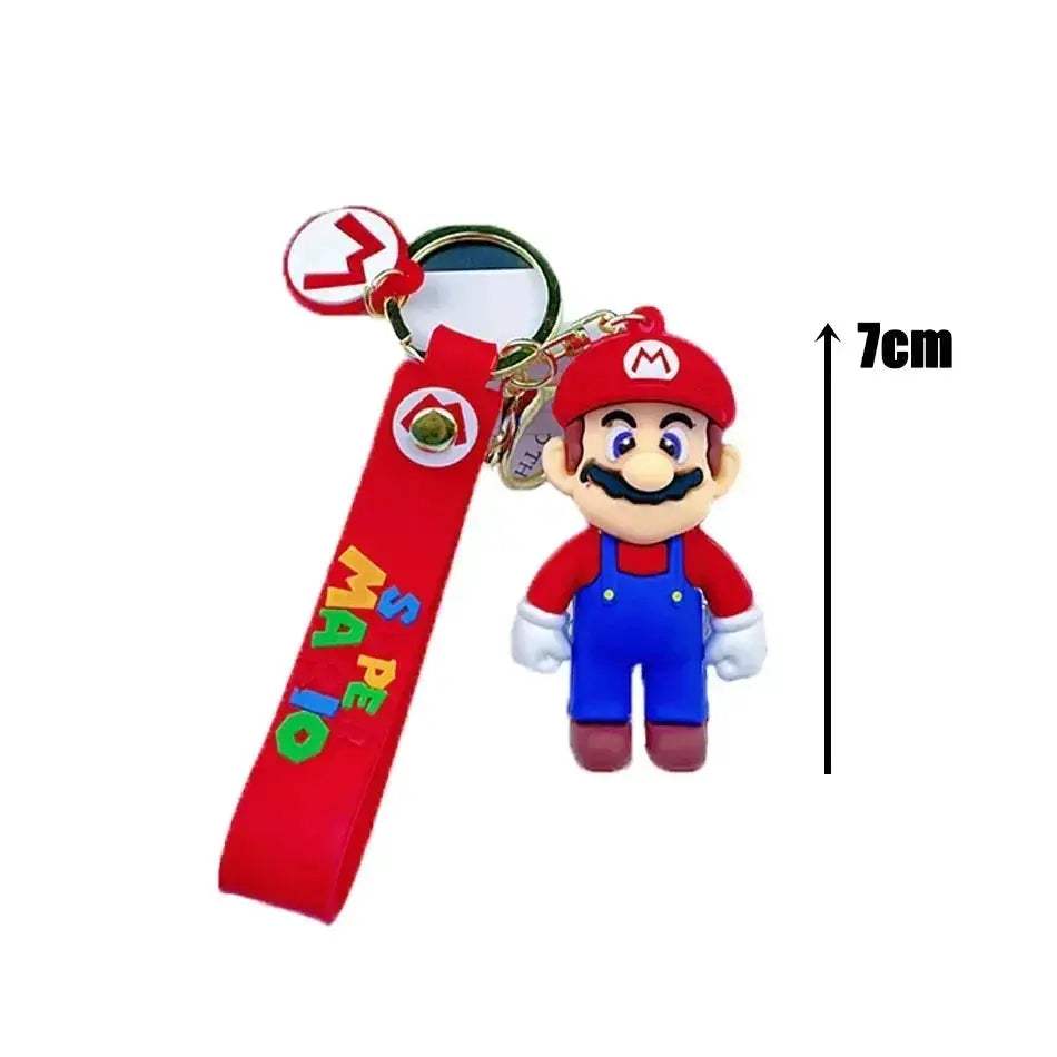 Super Mario Keychain Action Figure Cute Collectible Gift - ToylandEU