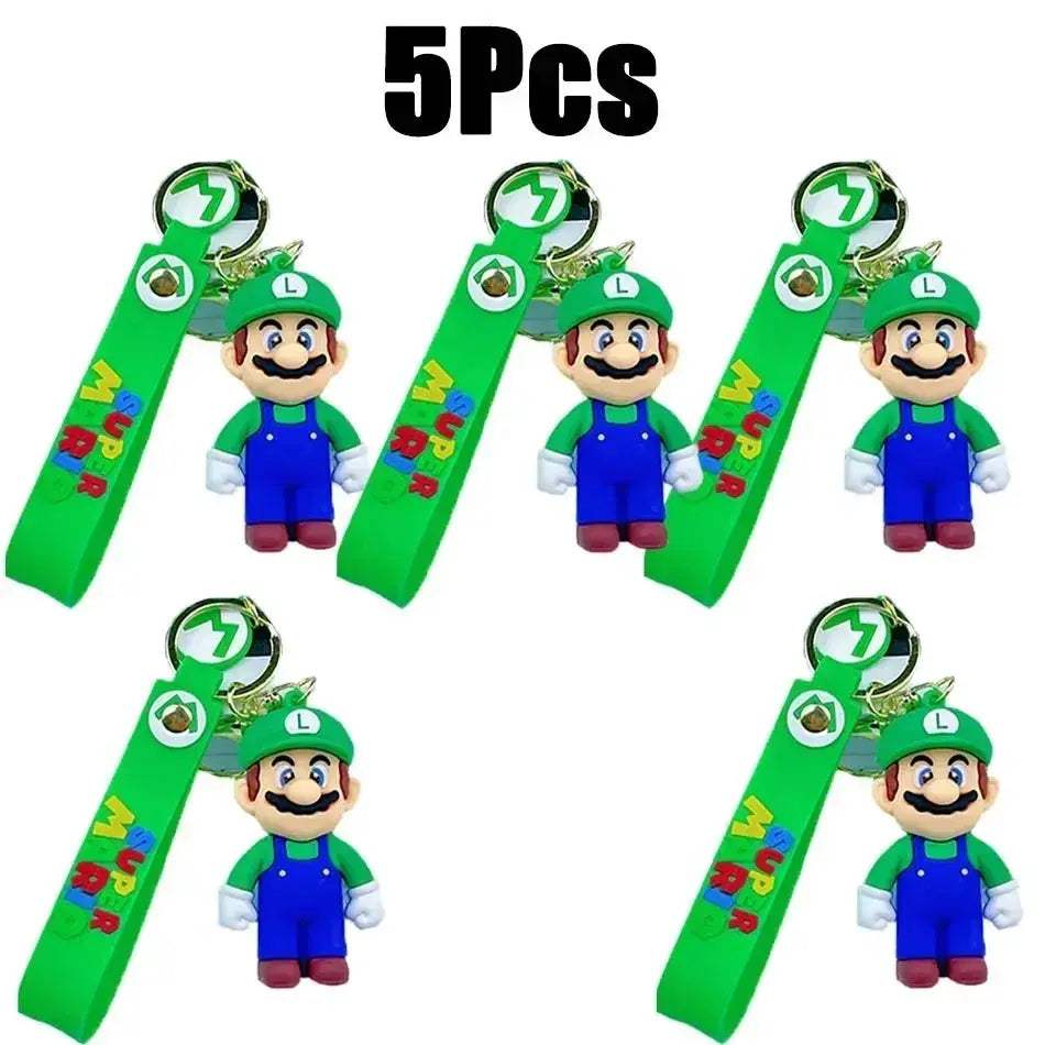 Super Mario Keychain Action Figure Cute Collectible Gift - ToylandEU