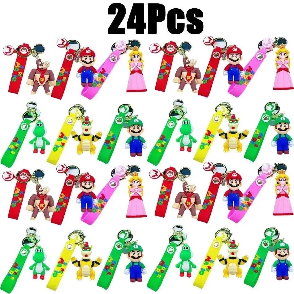  Super Mario Keychain Action Figure Official Bandai -  ToylandEU™