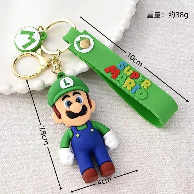  Super Mario Keychain Action Figure Official Bandai -  ToylandEU™