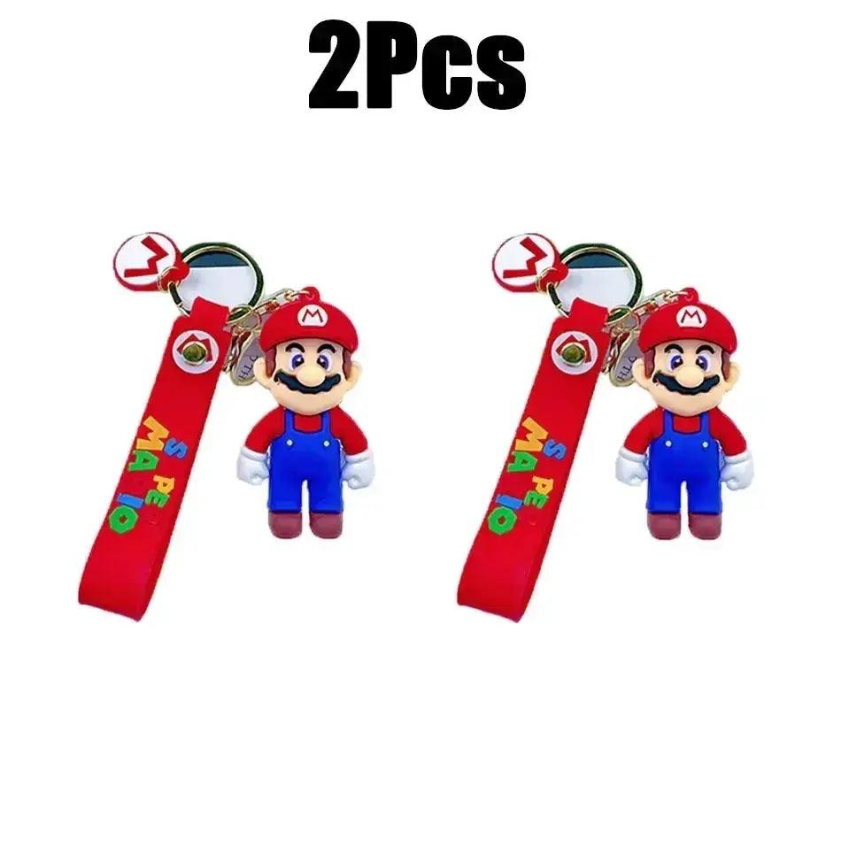  Super Mario Keychain Action Figure Official Bandai -  ToylandEU™