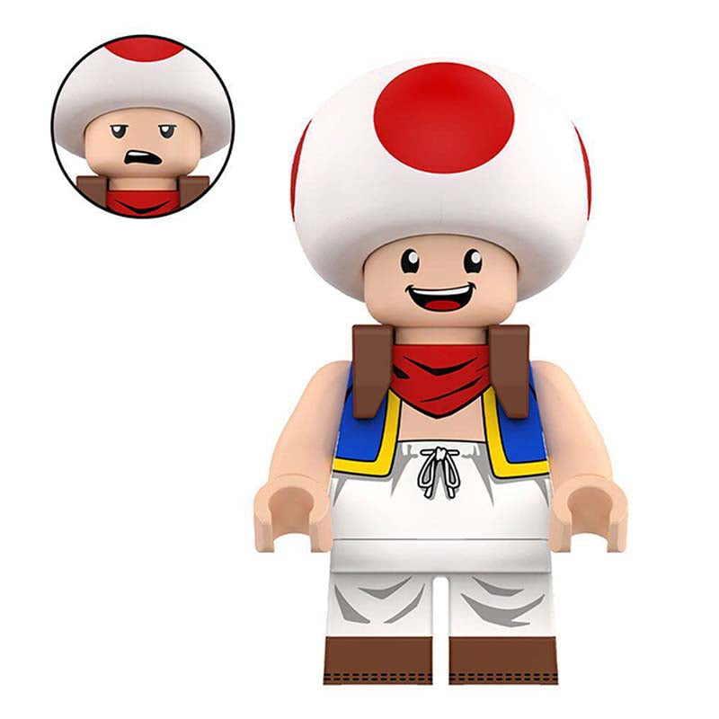 Super Mario Toad Minifigure | Brick Compatible | Toylandeu™