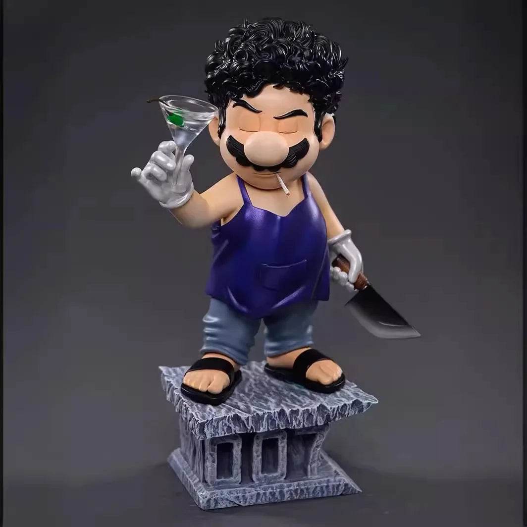 Супер Марио като Кръстникът 007 PVC екшън фигурки играчки модели играчки 16 см - ToylandEU