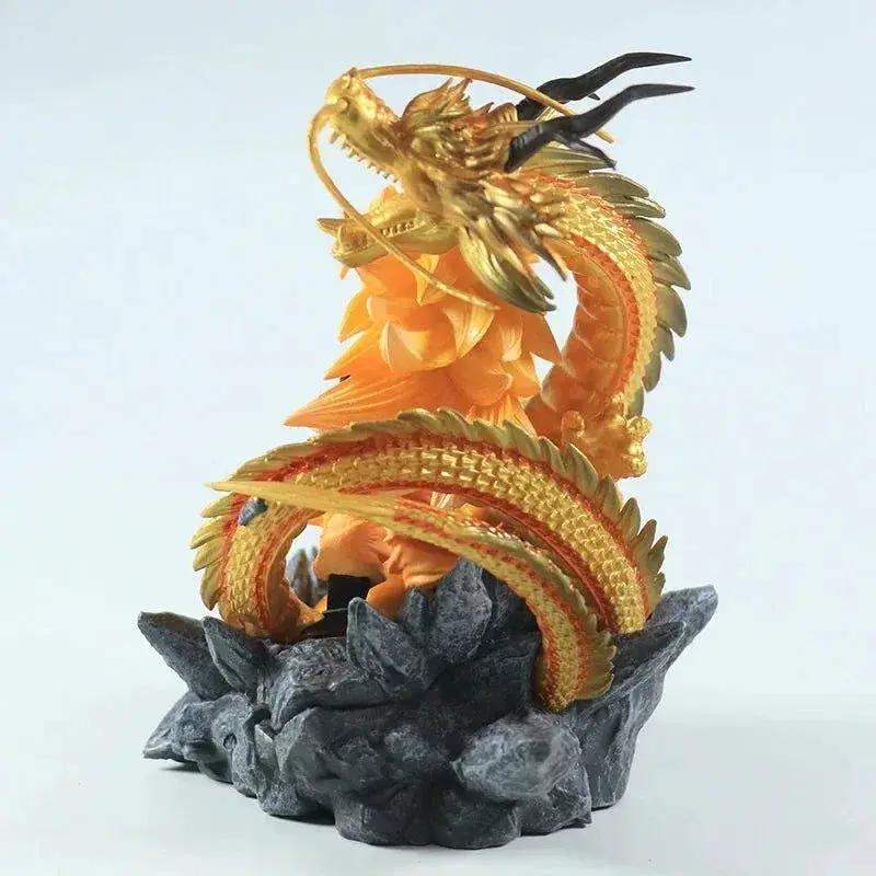Super Saiyan 3 Goku Chibi Figure, SSJ3 Dragon Ball Z DBZ Figurine, Anime 6 in - ToylandEU