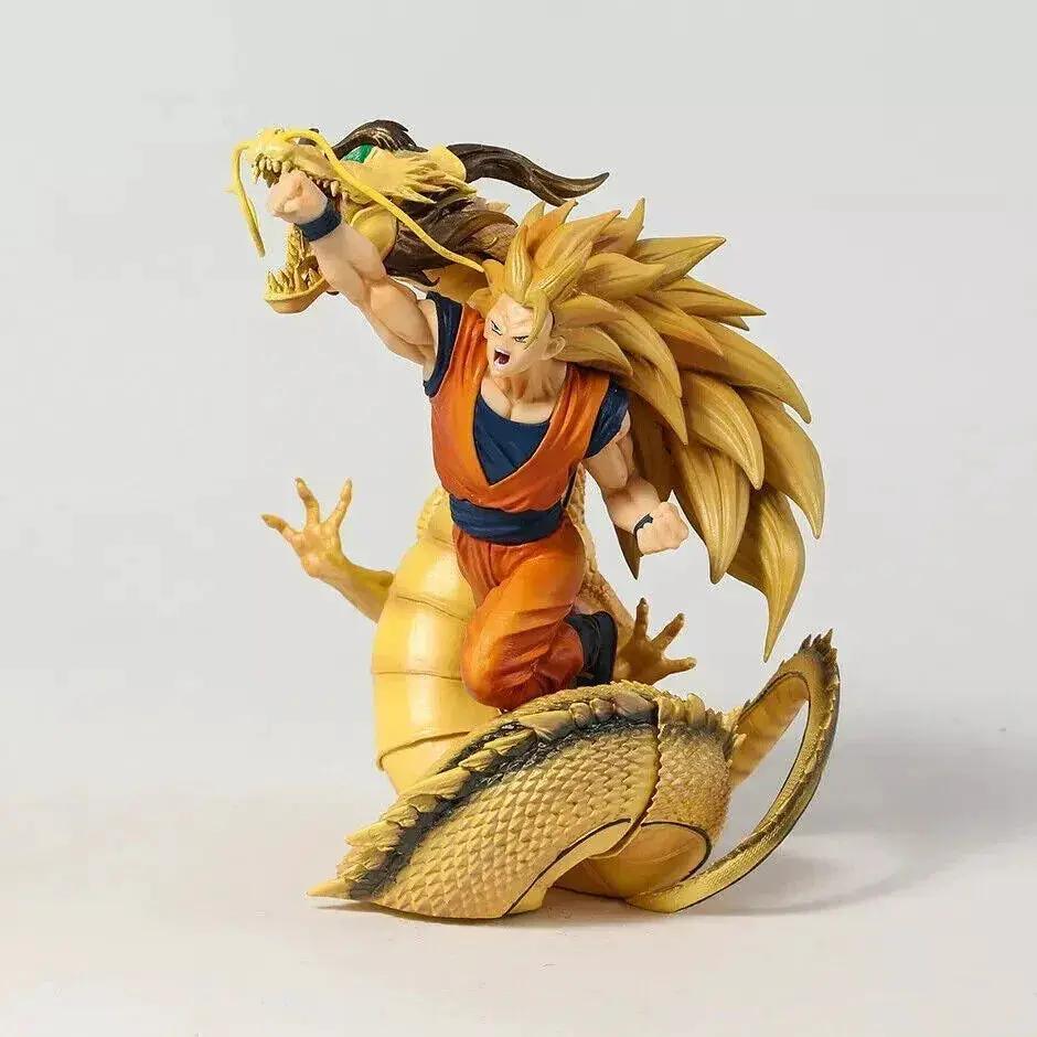  Super Saiyan 3 Goku Figurines, Dragon Ball Z Anime Collectible Figures 8 in -  ToylandEU™