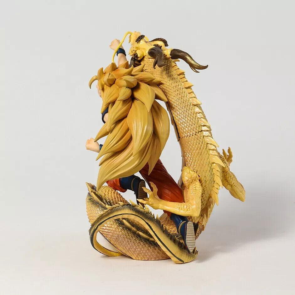  Super Saiyan 3 Goku Figurines, Dragon Ball Z Anime Collectible Figures 8 in 