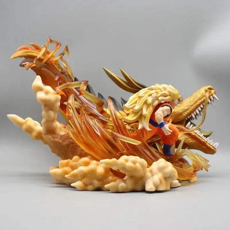Dragon Ball Z Action Figure Duo Goku Shenron PVC Durable - ToylandEU
