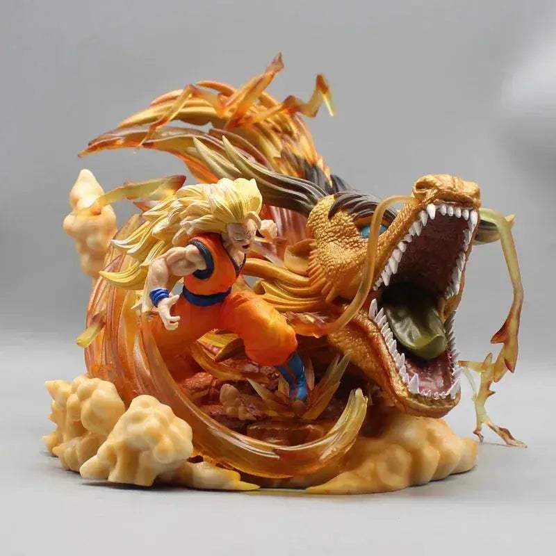 Dragon Ball Z Action Figure Duo Goku Shenron PVC Durable - ToylandEU