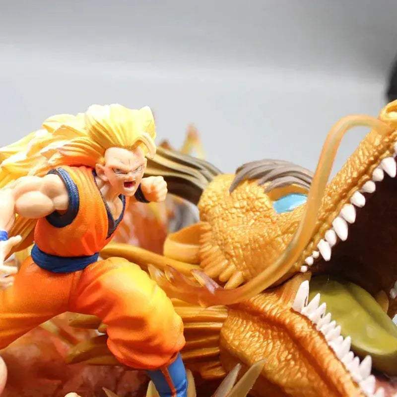 Dragon Ball Z Action Figure Duo Goku Shenron PVC Durable - ToylandEU