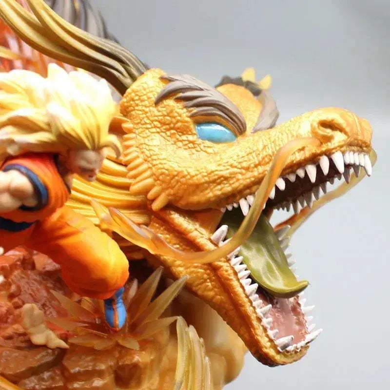 Dragon Ball Z Action Figure Duo Goku Shenron PVC Durable - ToylandEU