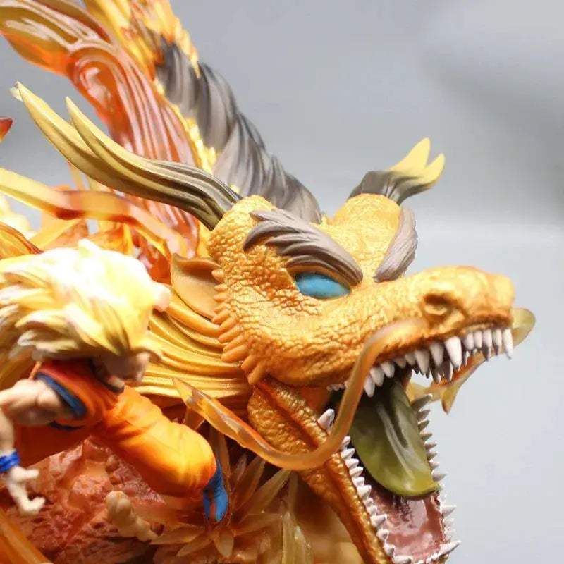 Dragon Ball Z Action Figure Duo Goku Shenron PVC Durable - ToylandEU
