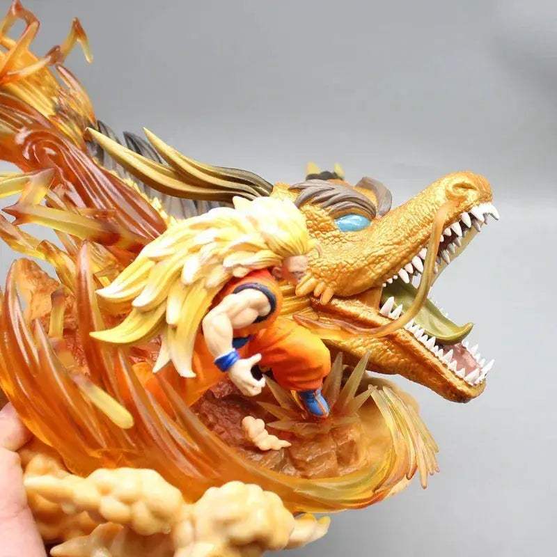 Dragon Ball Z Action Figure Duo Goku Shenron PVC Durable - ToylandEU