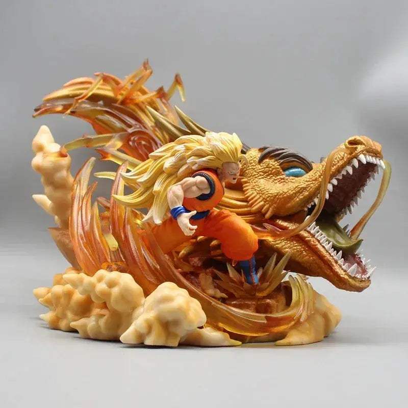 Dragon Ball Z Action Figure Duo Goku Shenron PVC Durable - ToylandEU