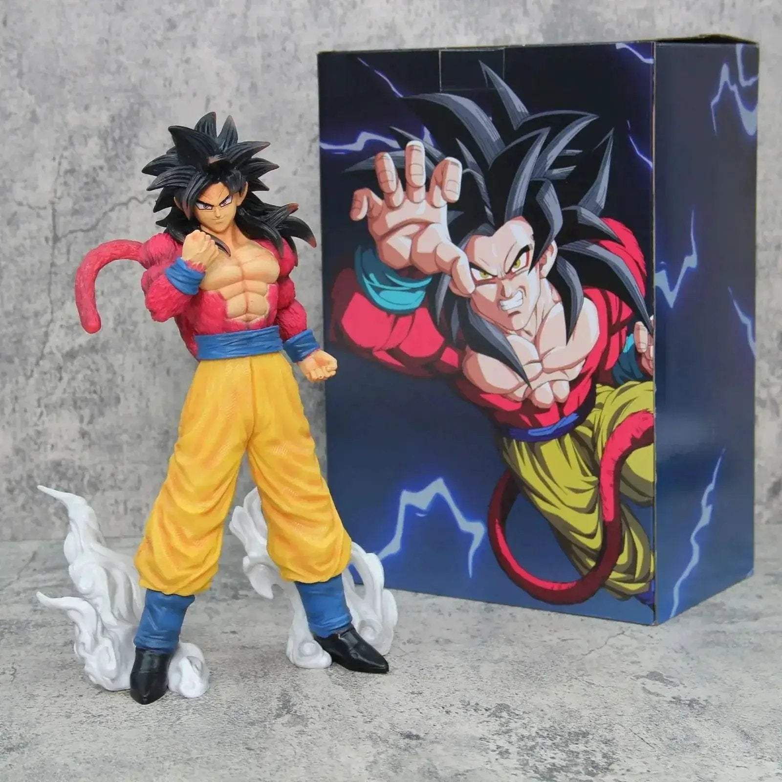 Super Saiyan 4 Goku Figure Dragon Ball GT Collectible Statue - ToylandEU