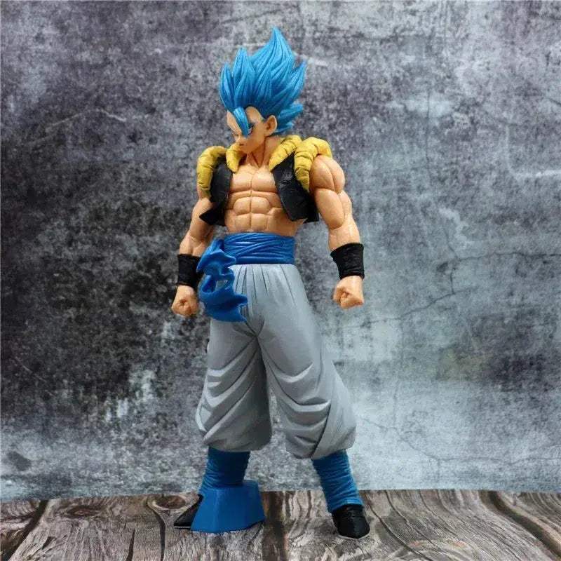Super Saiyan Blue Gogeta Figure, Goku & Vegeta Fusion Dance DBZ Dragon ball Figurines - ToylandEU
