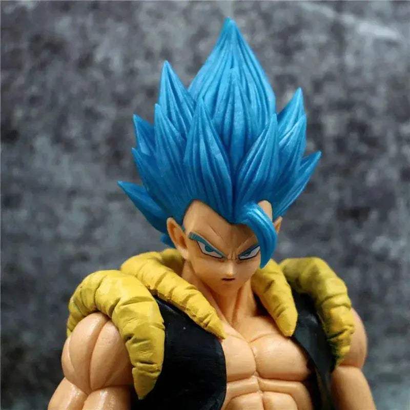 Super Saiyan Blue Gogeta Figure, Goku & Vegeta Fusion Dance DBZ Dragon ball Figurines - ToylandEU