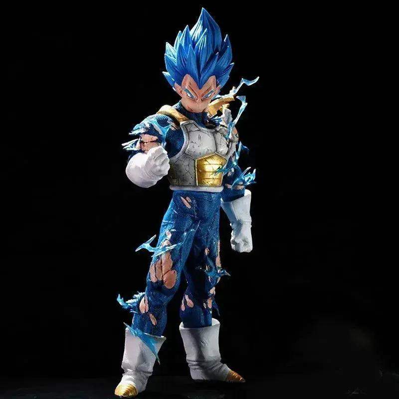 Super Saiyan Blue Vegeta Anime Figure, Dragon Ball Super Action Figurines PVC Statue 26.5 CM - ToylandEU